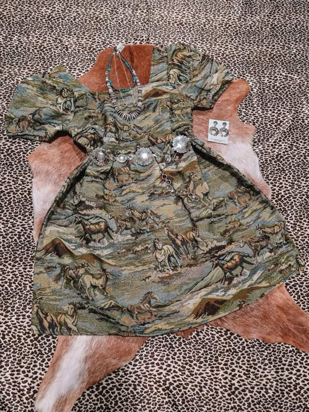NWT Western Horse Dress